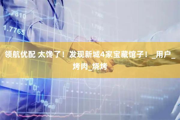 领航优配 太馋了！发现新城4家宝藏馆子！_用户_烤肉_烧烤