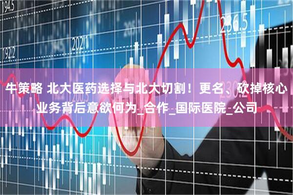牛策略 北大医药选择与北大切割！更名、砍掉核心业务背后意欲何为_合作_国际医院_公司